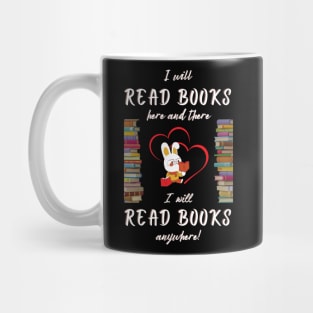 I Heart Books. Lovers. Readers Read More Books! Mug